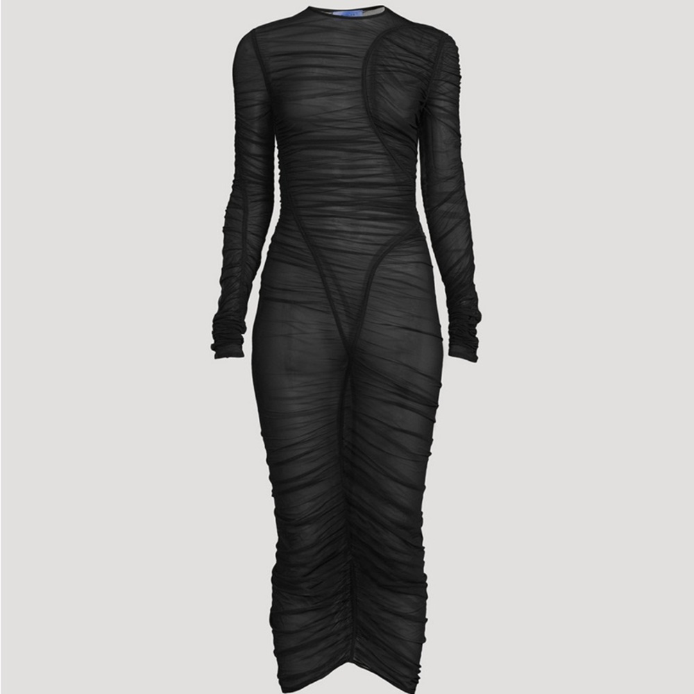 Mugler Mesh Dress